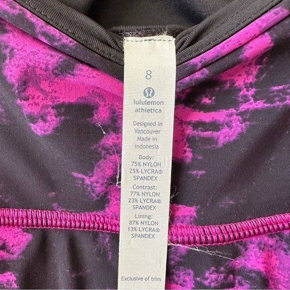 Lululemon Hit your Stride Skirt-Breezie Regal Plum Black / Black - Picture 10 of 11